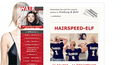 Desktop Screenshot of hairspeed.de